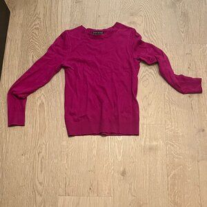 Banana Republic Italian Yarn Pink women's sweater, size small